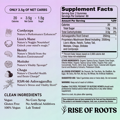 Organic Mushroom Gummies