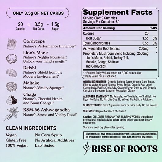 Organic Mushroom Gummies
